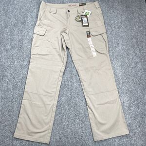 5.11 Tactical Stryke Pants Womens 16 Regular Khaki Cargo Flex Tac Ripstop NWT